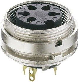 KGV 80, KGV 8 Pole M16 Din Socket, DIN EN 60529, 5A, 60 V ac IP40, Female, Panel Mount KGV 80, KGV 8 Pole M16 Din Socket, DIN EN 60529, 5A, 60 V ac IP40, Female, Panel Mount