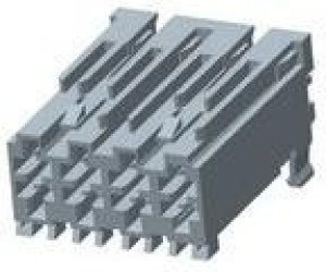 293491-4, Headers & Wire Housings AMP MONO-SHAPE TAB CONN assy 4 293491-4, Headers & Wire Housings AMP MONO-SHAPE TAB CONN assy 4