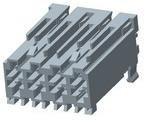 293491-4, Headers &amp; Wire Housings AMP MONO-SHAPE TAB CONN assy 4