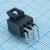 105314-1106, Headers &amp; Wire Housings NANOFIT HDR RA DLR 6CKT TIN BLK