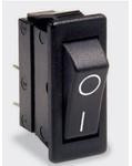 C1500WRBB-B, Rocker Switches SPST Rocker Switch, Splash proof