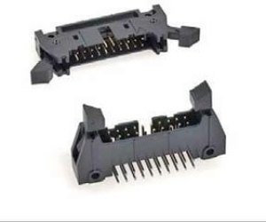 N3793-6002RB, 3000, 10 Way, 2 Row, Straight PCB Header