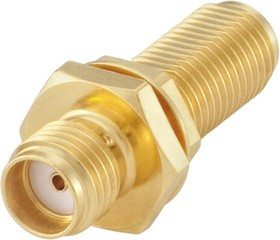32K601-K00L5, Straight 50 RF Adapter SMA Socket to SMA Socket 18GHz