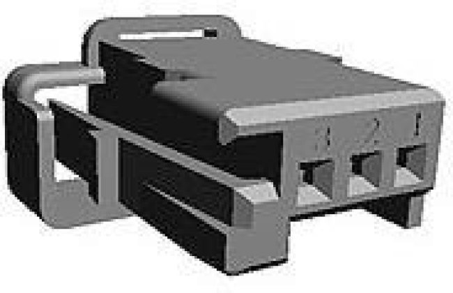 953697-1, Conn Housing RCP 3 POS 2.54mm Crimp ST Cable Mount Black Box Automotive 953697-1, Conn Housing RCP 3 POS 2.54mm Crimp ST Cable Mount Black Box Automotive