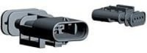 1-1564559-1, Разъем: automotive; MCON 1.2; вилка; "папа"; PIN: 4; на провод 1-1564559-1, Разъем: automotive; MCON 1.2; вилка; "папа"; PIN: 4; на провод