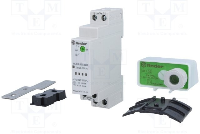 11.31.8.230.0000, Сумеречный выключатель, IP20, 230ВAC, SPST-NO, DIN, -20-50°C 11.31.8.230.0000, Сумеречный выключатель, IP20, 230ВAC, SPST-NO, DIN, -20-50°C