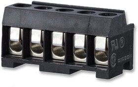 31107110, Съемная клеммная колодка, 5 мм, 10 вывод(-ов), 28AWG до 12AWG, 2.5 мм², Винт, 10 А