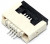 Разъем FPC Flip-Lock 0510-4RLGF 4 pin высота 1мм шаг 0,5мм