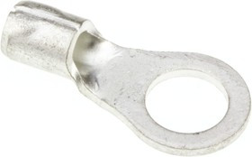 2-S3, R Uninsulated Ring Terminal, 3.5mm Stud Size, 1mm² to 2.6mm² Wire Size