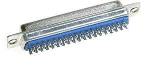 DB-37F (DS1033-37F), Гнездо 37 pin на кабель (пайка)