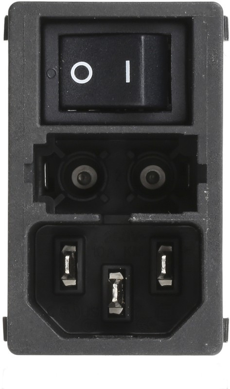 KMF1.1141.11, Разъем: питания AC, гнездо, "папа", 4А, 250ВAC, IEC 60320, 1,6мГн