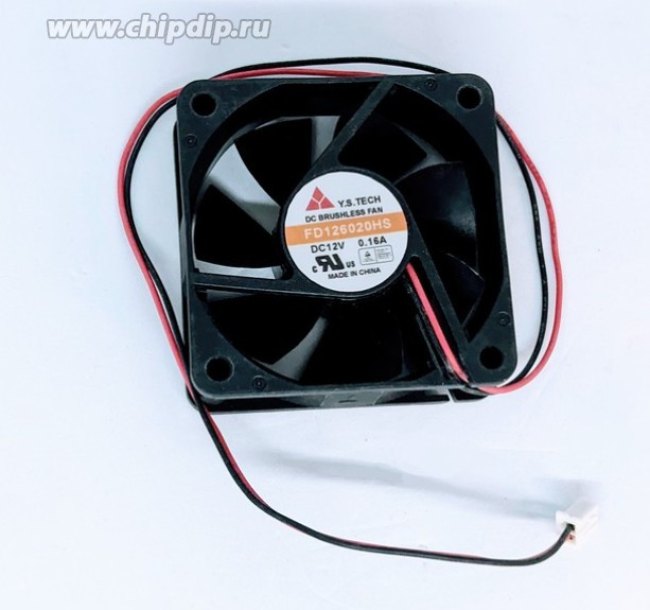 Вентилятор Y.S. TECH FD126020HS 60x20мм 24V 0.16A