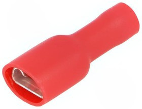 BM 00191, Наконечник плоский, 6,3мм, 0,8мм, "мама", 0,25-1,5мм2, обжим