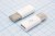 Переходник штекер USB тип C-гнездо micro USB B 5контакт, 2,5см; №11469 штек USB C-гн USB micro B 5P\0,025\пл\бел\ Переходник штекер USB тип C-гнездо micro USB B 5контакт, 2,5см; №11469 штек USB C-гн USB micro B 5P\0,025\пл\бел\