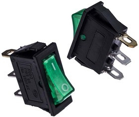 KCD3-101N-C3-G/3P on-off, Клавишный переключатель KCD3-101N-C3-G/3P, ON-OFF