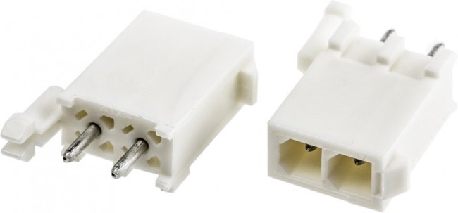 1-770166-0, Conn Wire to Board HDR 2 POS 4.14mm Solder ST Thru-Hole 2 Terminal 1 Port Bag