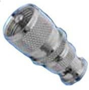242139, RF Adapters - Between Series BNC PLUG TO UHF PLUG ADAPTER