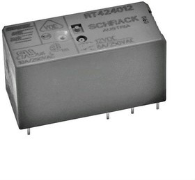 2-1393240-4, Реле электромагнитное, SPST-NO, Uобмотки 24ВDC, 16A/250ВAC, IP40