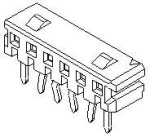 52418-2010, Board to Board &amp; Mezzanine Connectors 20CKT R/A B-B HOUS A KT R/A B-B HOUS ASSY