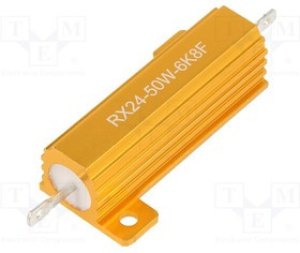 AHP50W-6K8F, Резистор: проволочный, с радиатором, 6,8кОм, 50Вт, ±1%, 30ppm/°C AHP50W-6K8F, Резистор: проволочный, с радиатором, 6,8кОм, 50Вт, ±1%, 30ppm/°C