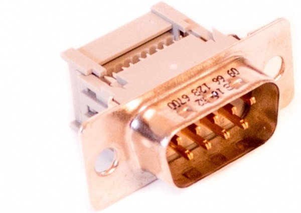 09661286700, Вилка D-Sub на шлейф (9pin)