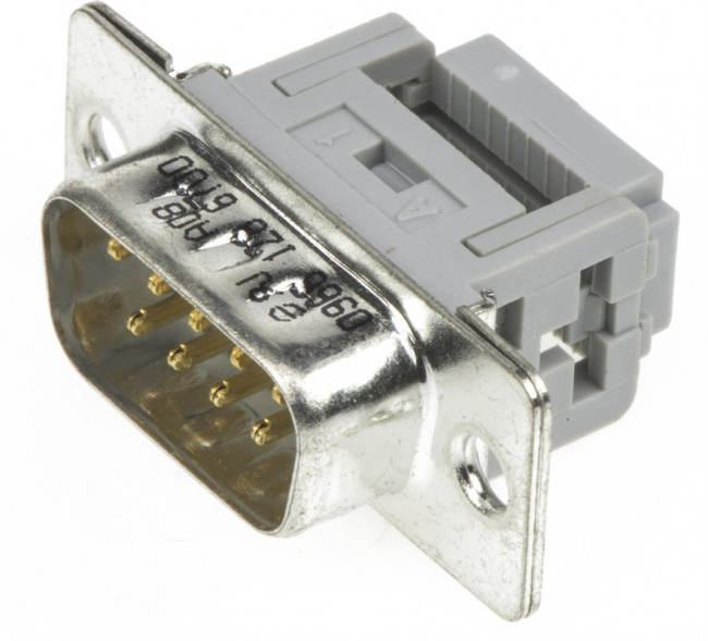 09661286700, Вилка D-Sub на шлейф (9pin)