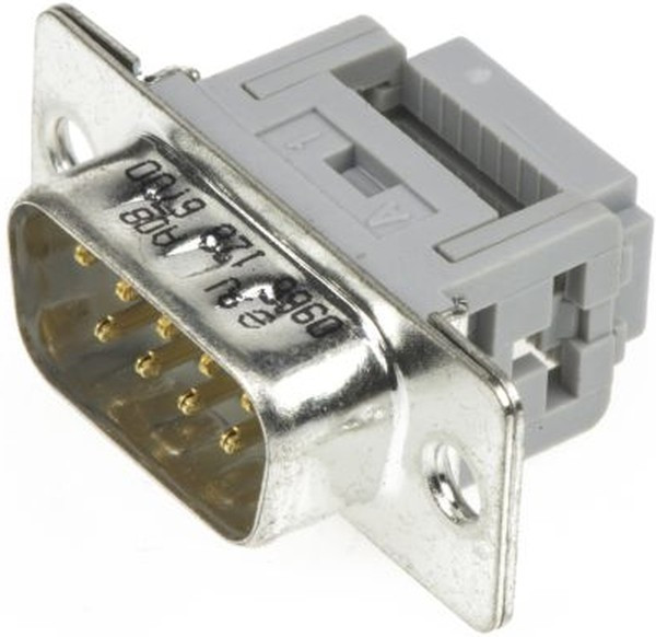 09661286700, Вилка D-Sub на шлейф (9pin)