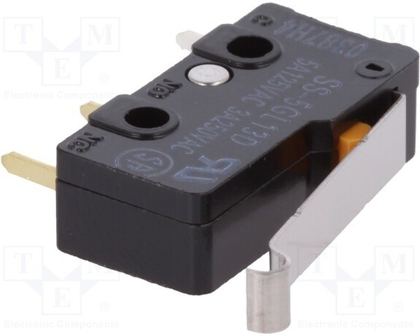 SS-5GL13D, Basic / Snap Action Switches 5A Switch Lever PC MNT 50GF SS-5GL13D, Basic / Snap Action Switches 5A Switch Lever PC MNT 50GF