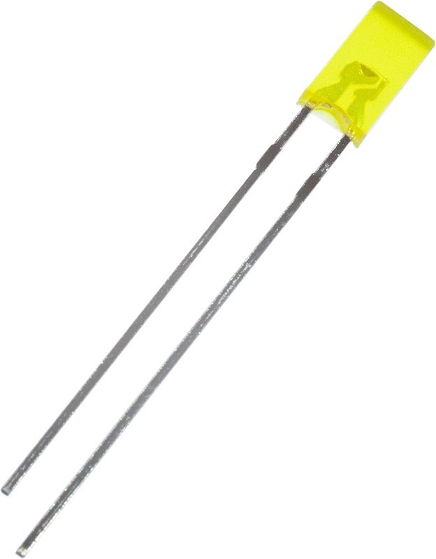 L-144YDT, Светодиод 1,9х3,9мм/желтый/ 588нм/1-3мкд/110°
