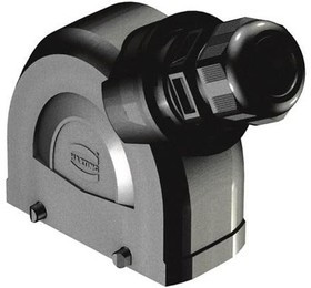 19431160527, Heavy Duty Power Connectors HAN-ECO 10B DBL LVR SD ENTRY, M32 W/ GLN