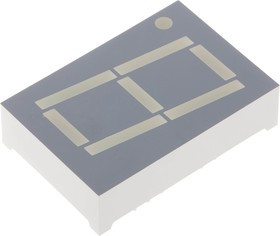 SC10-11EWA, SC10-11EWA 7-Segment LED Display, CC Red 23 mcd RH DP 26mm