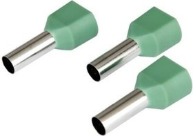 Наконечник-гильза Ншви2 1.0-8 мм изол. двойной зеленый уп 100 шт 084-04-62,084-04-062 4670042794296