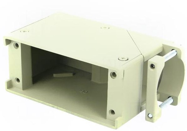 516-230-590, Корпус разъема, Side Entry Cover, Разъемами для стоек и панелей серии 516, 90, 90°, Корпус из Цинка 516-230-590, Корпус разъема, Side Entry Cover, Разъемами для стоек и панелей серии 516, 90, 90°, Корпус из Цинка