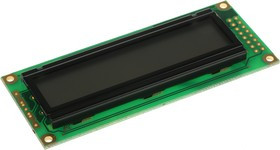 PC1602ARS-H, PC1602ARS-H Alphanumeric LCD Display, 2 Rows by 16 Characters, Reflective