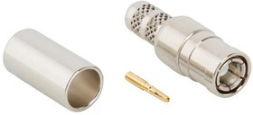 142254, RF Connectors / Coaxial Connectors SMB ST CRIMP PLUG RG 58/U 50 OHM NICKEL