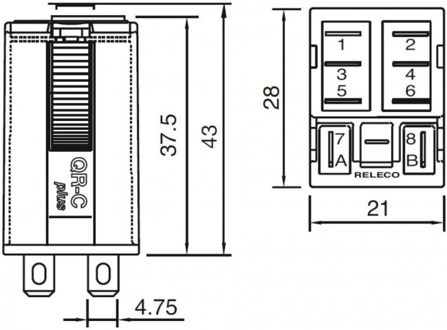 Промежуточное реле C7-A20X/DC220V PN93169 Промежуточное реле C7-A20X/DC220V PN93169