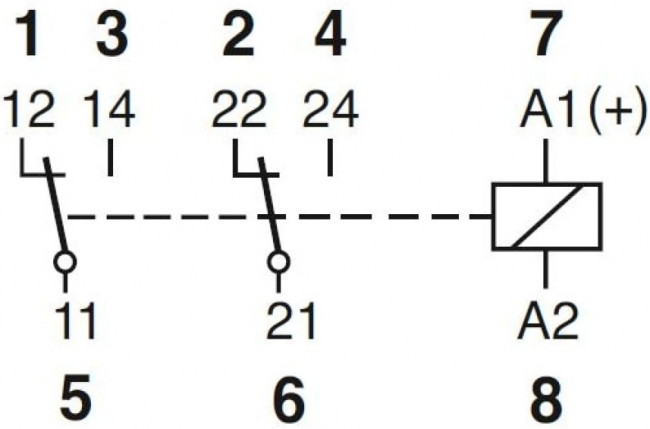 Промежуточное реле C7-A20X/DC220V PN93169 Промежуточное реле C7-A20X/DC220V PN93169