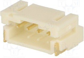 NXW-04SMDK, Гнездо, провод-плата, "папа", 2мм, PIN: 4, SMT, 1А, луженые, -25-85°C NXW-04SMDK, Гнездо, провод-плата, "папа", 2мм, PIN: 4, SMT, 1А, луженые, -25-85°C