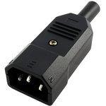 AS-413 (K2416) (AC-101), Евровилка сетевая на кабель (IEC 60320 C14)