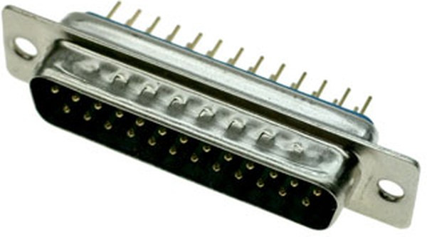 DPS-25M / DBB-25M, Разъём D-SUB DPS-25M/DBB-25M, 25 контактов