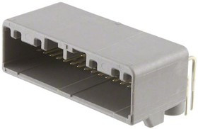 MX34032NF2, MX34 Series Right Angle Through Hole PCB Header, 32 Contact(s), 2.2mm Pitch, 2 Row(s), Shrouded