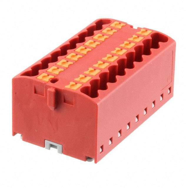 3273312, DIN Rail Terminal Blocks PTFIX 18X2,5 RD 2.5mm2 slf-assmb MNT