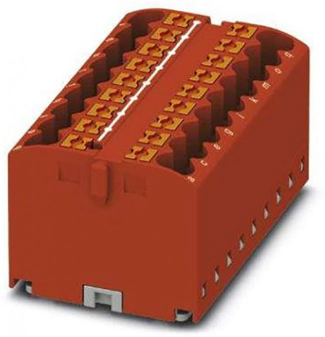 3273312, DIN Rail Terminal Blocks PTFIX 18X2,5 RD 2.5mm2 slf-assmb MNT