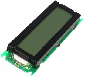 DEM 16227 FGH-PW, Дисплей ЖКД, алфавитно-цифровой, FSTN Positive, 16x2, LED, PIN 14