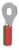 1-320551-2, TERMINAL, RING TONGUE, #8, CRIMP, GREEN