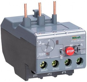 Реле тепловое для контакторов 09А-25А1.6А-2.5А SchE 23161DEK