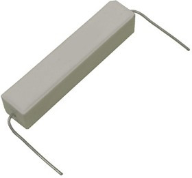 RX27-1 20 ОМ 25W 5% / SQP25, (SQP 25W 20 5%), Мощный постоянный резистор XIN HUA RX27-1 20 Ом 25W 5% / SQP25, керамо-цементный корпус