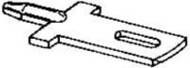 735187-2, Quick Disconnect Terminal Brass Tab 12.4mm Tin Bag