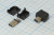 Разъем mini USB5PBR вилка, тип B, контакты 5P , монтаж на кабель, угловой, miniUSB5PBR