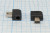 Разъем mini USB5PBR вилка, тип B, контакты 5P , монтаж на кабель, угловой, miniUSB5PBR